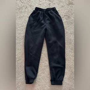 Shein XS Black Sweatpants